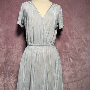 Womens Light Gray Midi New Look Dress Size S